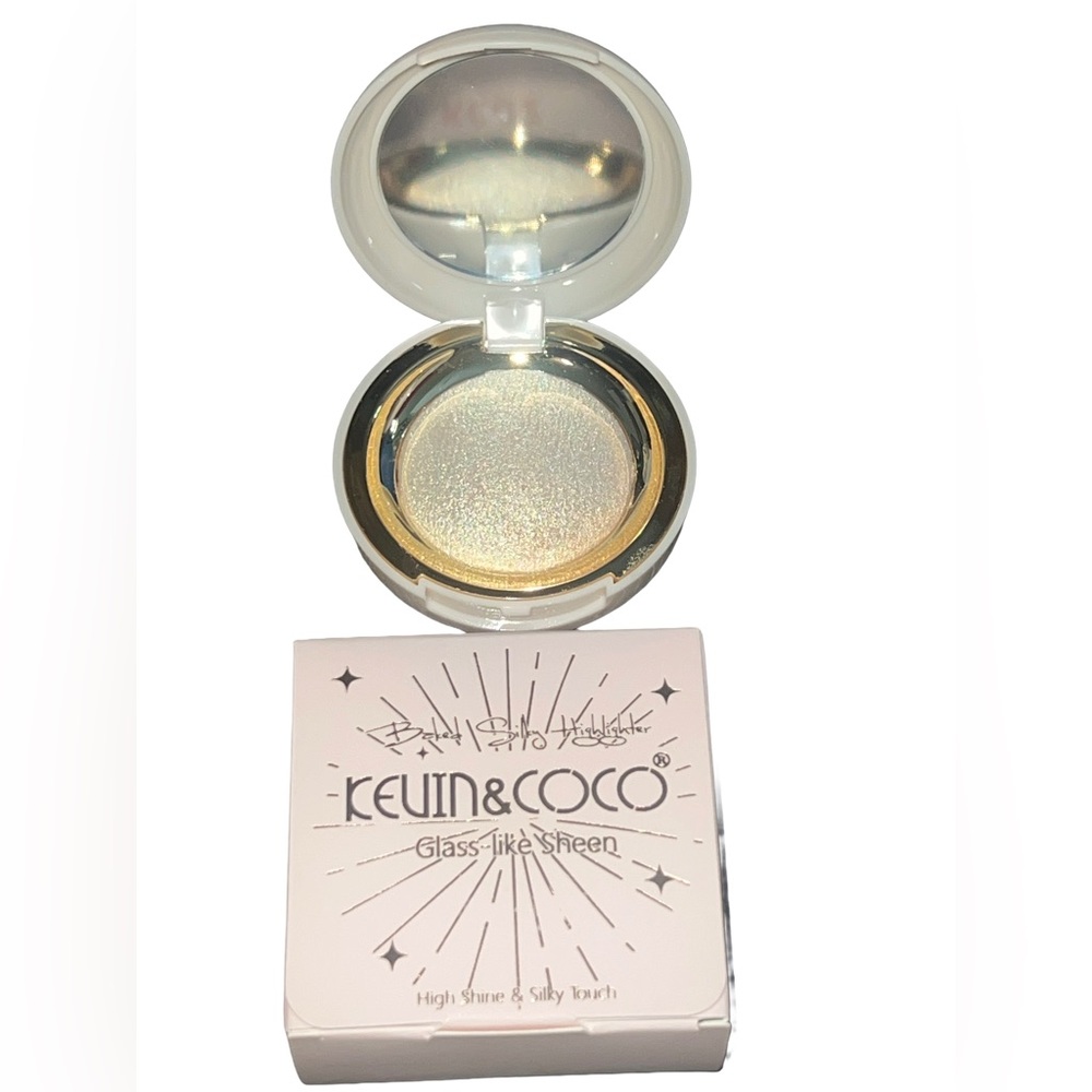 NWT KEVIN & COCO HIGH SHINE & SILKY TOUCH Highlighter - BAKED SILKY HIGHLIGHTS